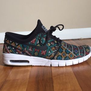 nike janoski max multicolor